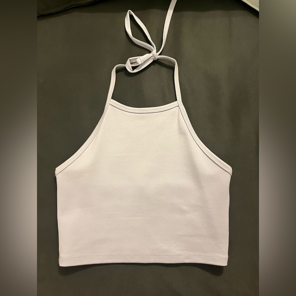 Light Purple Halter Top | Aritzia Sunday best size 2XS